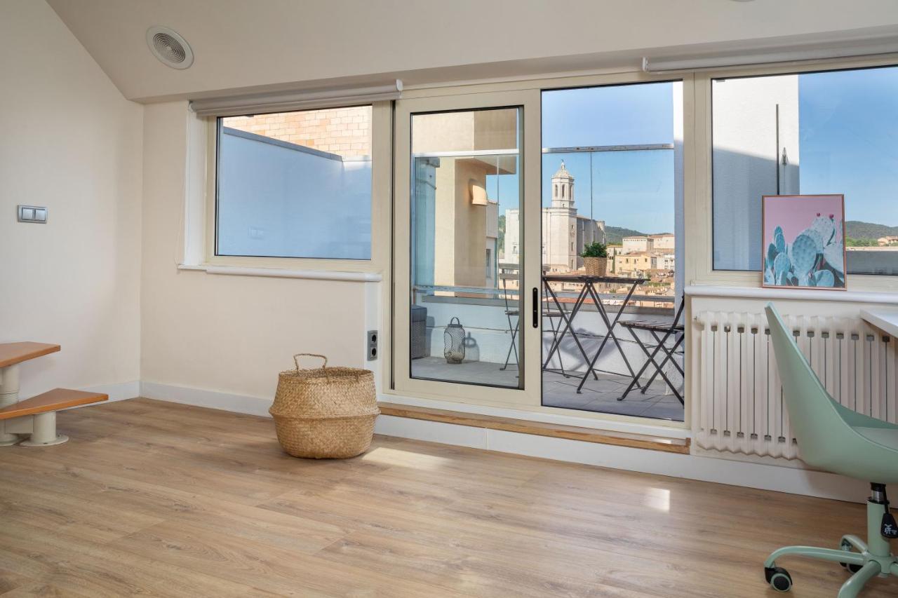 Flateli Penthouse Jaume I Apartment ชีโรนา ภายนอก รูปภาพ